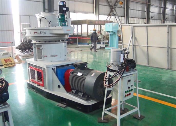 Ring Die Wood Pellet Mill Vertical Type Wood Pelletizer