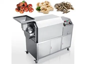 خودکار آجیل بادام زمینی بادام زمینی دانه شاه بلوط بو دادن ماشین توسط برق یا گاز